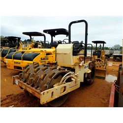 INGERSOLL-RAND SD-40D ROLLER, VIN/SN:140835 - 54" PADFOOT DRUM, CANOPY, METER READING 3,258 HOURS