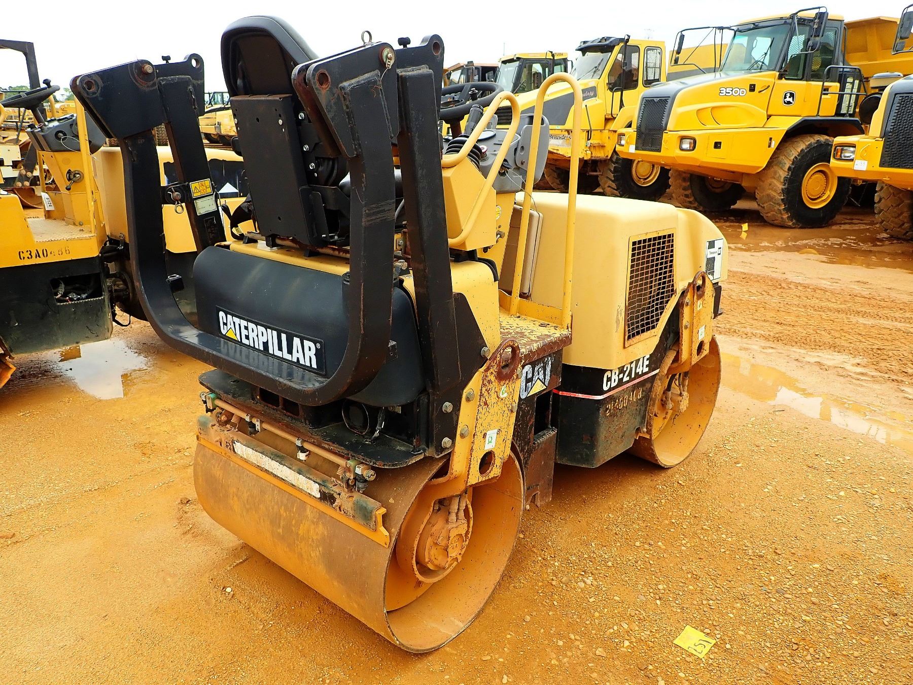 2005 CAT CB 214E ROLLER VIN SN 21400408 TANDEM 2005 CAT CB 214E ROLLER VIN SN 21400408 TANDEM