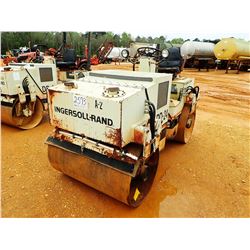 INGERSOLL-RAND DD-24 ROLLER, VIN/SN:52435 - TANDEM, VIBRATORY, 48" DRUMS, METER READING 53 HOURS