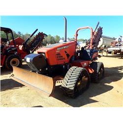 2013 DITCHWITCH RT80 QUAD TRENCHER, VIN/SN:CWWRT800T0000091 - CRAWLER, H810 TRENCHER, BLADE, ROLL BA