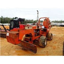 DITCH WITCH 6510 TRENCHER, VIN/SN:654456 - 4X4, DIESEL ENGINE, A645 TRENCHER, BLADE, ROLL BAR