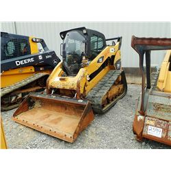 2012 CAT 289C SKID STEER LOADER, VIN/SN:JMP02722 - HIGH FLOW XPS, TWO SPEED, CRAWLER, BUCKET, CAB, A