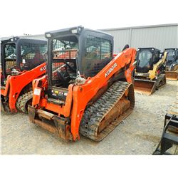 2017 KUBOTA SVL95-2S SKID STEER LOADER, VIN/SN:36325 - CRAWLER, CAB, A/C, METER READING 437 HOURS