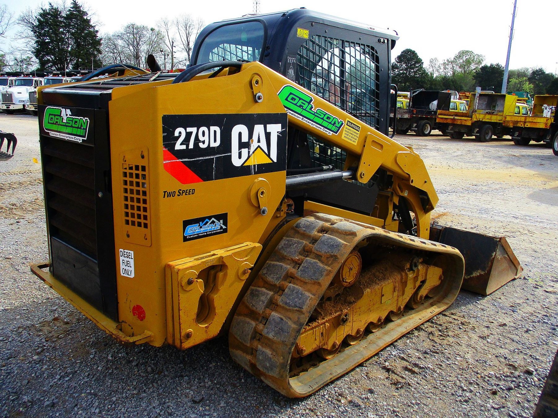 2013 CAT 279D SKID STEER LOADER, VIN/SN:GTL00329 - CRAWLER, BUCKET, TWO ...