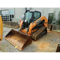 2012 CASE TV380 SKID STEER LOADER, VIN/SN:M463581 - CRAWLER, BUCKET, CAB, A/C, METER READING 310 HOU