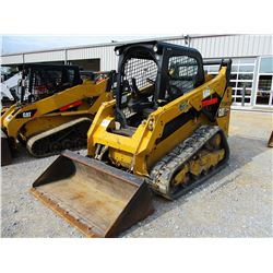 2015 CAT 259D SKID STEER LOADER, VIN/SN:FTL04322 - CRAWLER, TWO SPEED, BUCKET, CANOPY, METER READING