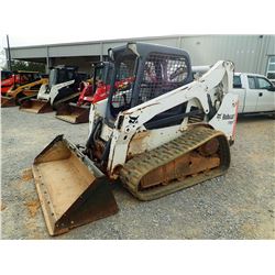 2012 BOBCAT T650 SKID STEER LOADER, VIN/SN:A3P014883 - CRAWLER, BUCKET, CANOPY, METER READING 1,478 