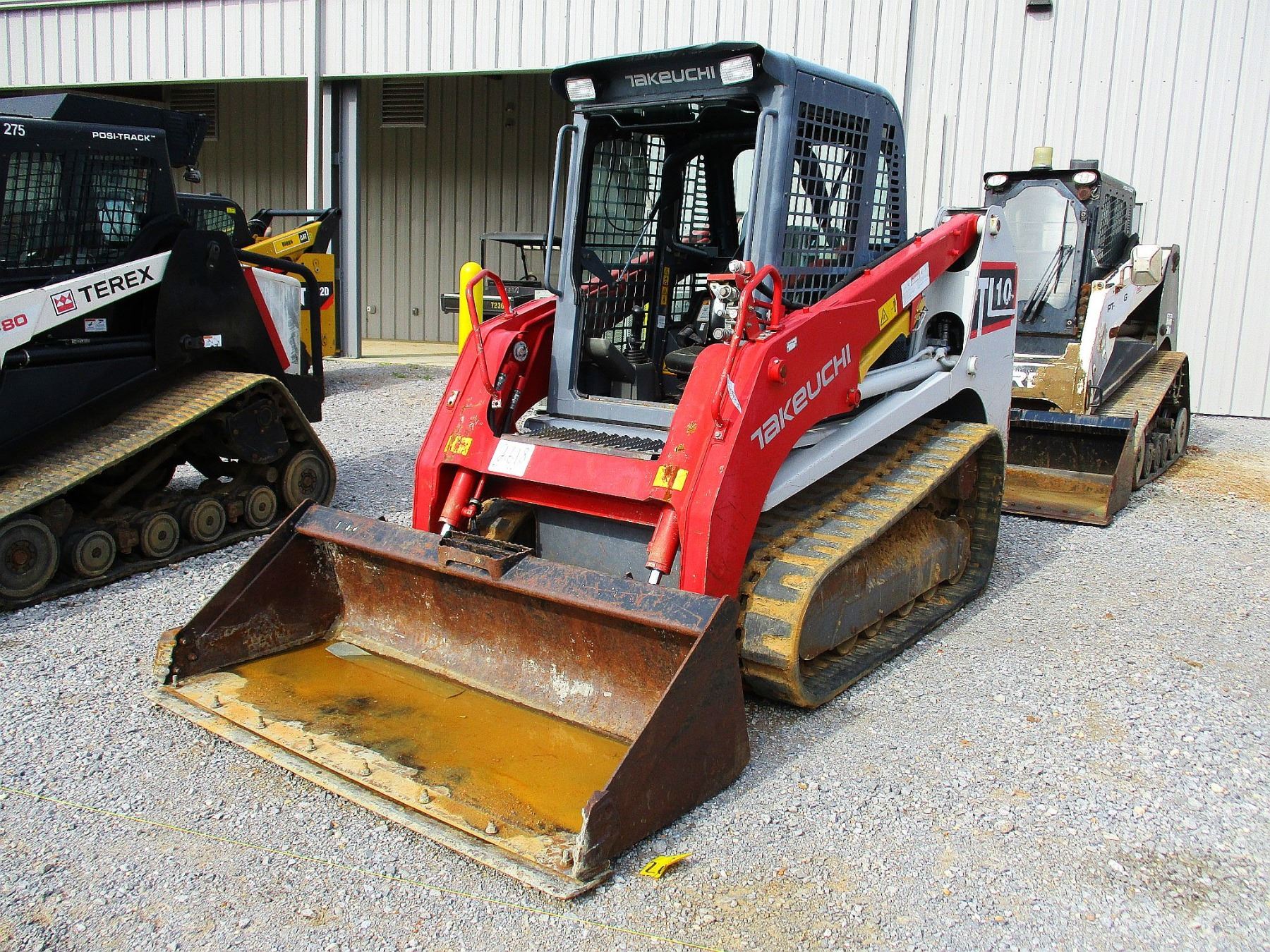 2013 TAKEUCHI TL10 SKID STEER LOADER, VIN/SN201000259 CRAWLER