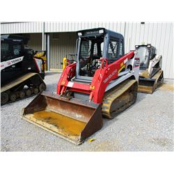 2013 TAKEUCHI TL10 SKID STEER LOADER, VIN/SN:201000259 - CRAWLER, BUCKET, HIGH FLOW, CAB, A/C, METER