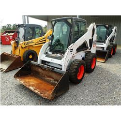 2011 BOBCAT S185 SKID STEER LOADER, VIN/SN:A3L941104 - WHEELED, BUCKET, CAB, A/C, METER READING 2,20