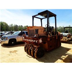 1993 DYNAPAC CP14 ROLLER, VIN/SN:1204172 - PNEUMATIC, CANOPY, METER READING 1,534 HOURS (COUNTY OWNE
