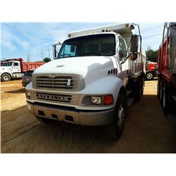 2003 STERLING DUMP, VIN/SN:2FZHCHDK93AL63384 - T/A, 3126 CAT DIESEL ENGINE, ALLISON A/T, 14' OX DUMP
