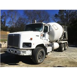 2007 INTERNATIONAL 5600i CONCRETE MIXER TRUCK, VIN/SN:7J411102 - T/A, CUMMINS DIESEL ENGINE, 9 SPEED
