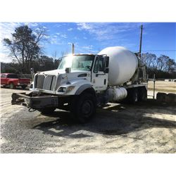 2005 INTERNATIONAL 7500 CONCRETE MIXER TRUCK, VIN/SN:5J035258 - T/A, HT350 ENGINE, FULLER TRANS, 11 