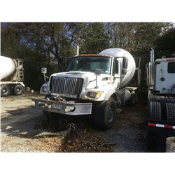 2003 INTERNATIONAL 7500 CONCRETE MIXER TRUCK, VIN/SN:3J067711 - T/A, HT350 ENGINE, FULLER TRANS, 11 