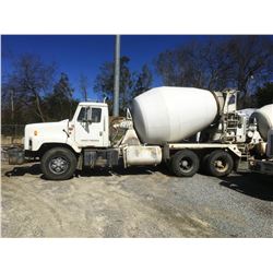 1999 INTERNATIONAL 2654 CONCRETE MIXER TRUCK, VIN/SN:XH225237 - T/A, DIESEL ENGINE, 8 SPEED TRANS, 8