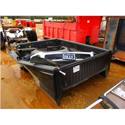 FORD DUALLY PICKUP BED, W/ BUMPERS, TRAILER HITCH, GOOSENECK HITCH (A-1)