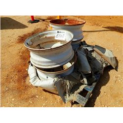 (4) 22.5X8.25 RIMS (A-2)