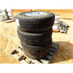 (4) P265/65R18 TIRES & RIMS