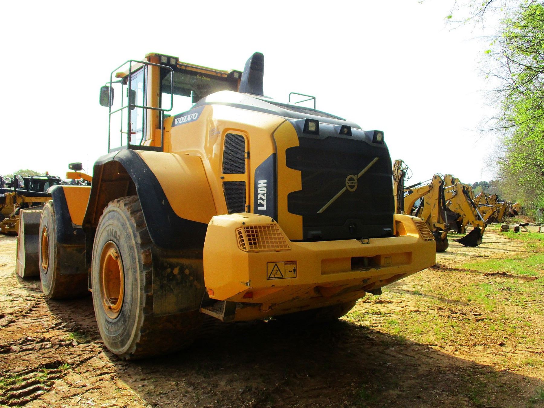 2014 VOLVO L220H WHEEL LOADER, VIN/SN:002124 - BUCKET, RIDE CONTROL ...