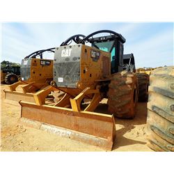 CAT 535D SKIDDER, VIN/SN:MTP00211 - GRAPPLE, DUAL ARCH, WINCH, CAB, A/C, 30.5L-132 TIRES, METER READ
