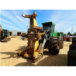 JOHN DEERE 643H FELLER BUNCHER, VIN/SN:882476 - JOHN DEERE SAW HEAD, CAB, A/C, 28L-26 TIRES, METER R