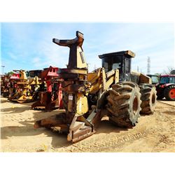 HYDRO AX 570 FELLER BUNCHER, VIN/SN:8043 - WARATAH SAW HEAD, CAB, A/C, 30.5R25 TIRES, METER READING 