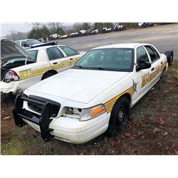 2008 FORD CROWN VICTORIA, VIN/SN:2FAFP71V58X131131 - (SELLING ABSENTEE-LOCATED IN FT PAYNE, ALABAMA)