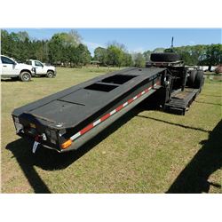 2014 TRAIL KING 1553-4500 LOWBOY TRAILER, VIN/SN:1T1CH04529EM094926 - T/A, 20' WELL, 96" WIDTH, NGB,