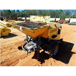 MULITQUIP MAYCO C-30 HDZ CONCRETE PUMP, DEUTZ DISEL ENGINE, METER READING 332 HOURS (B-9)