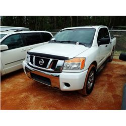 2009 NISSAN TITAN PICK UP, VIN/SN:1N6AA07029N302347 - CREW CAB, GAS ENGINE, A/T, ODOMETER READING 29