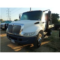 LOT 646 - 2007 INTERNATIONAL 4300 FLATBED DUMP, VIN/SN:1HTMMAAM17H520834 - S/A, IHC DIESEL ENGINE, 6