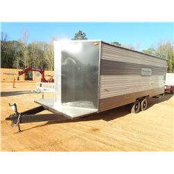 GREY WOLF LIMITED CARGO TRAILER, VIN/SN:FLT60148AN - 23'-6" LENGTH, V NOSE, REAR RAMP, TOY HAULER