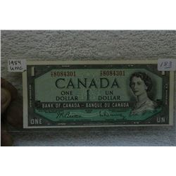 Canada One Dollar Bill (1)