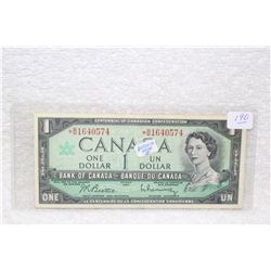 Canada One Dollar Bill (1)