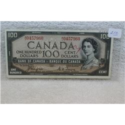 Canada One Hundred Dollar Bill (1)