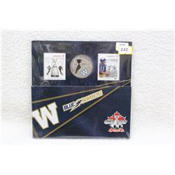 Winnipeg Blue Bombers Grey Cup Commemorative Quarter