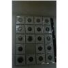 Image 2 : Sheet of Canada Twenty-five Cent Coins (19)