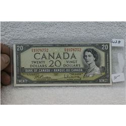 Canada Twenty Dollar Bill (1)