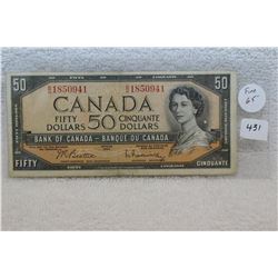 Canada Fifty Dollar Bill (1)