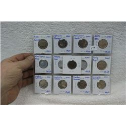 Canada Twenty-five Cent Coins