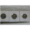 Image 1 : Canada Twenty-five Cent Coins (3)