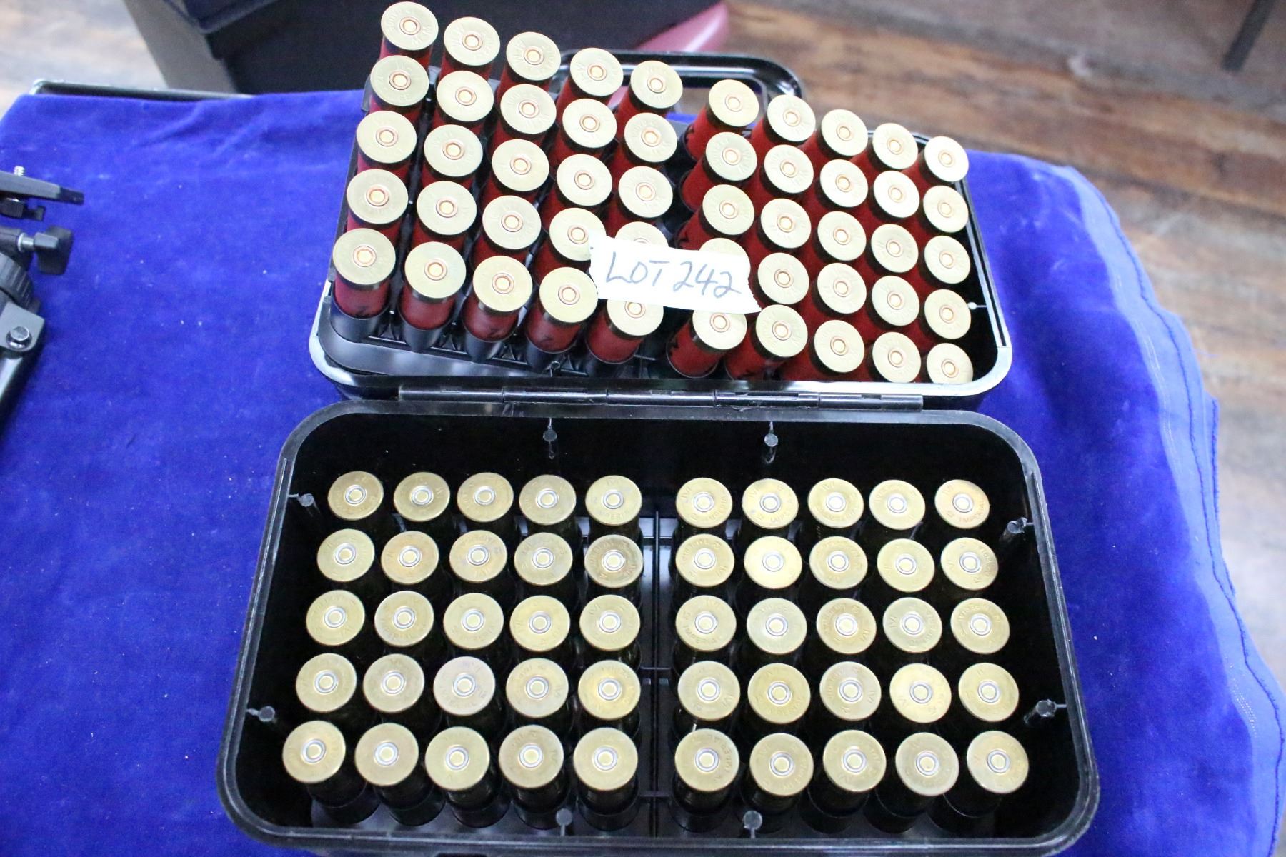 Case Guard Box of 100 Shot Gun Ammo, .50, 12 ga., Imperial #6 Shot, 50 ...