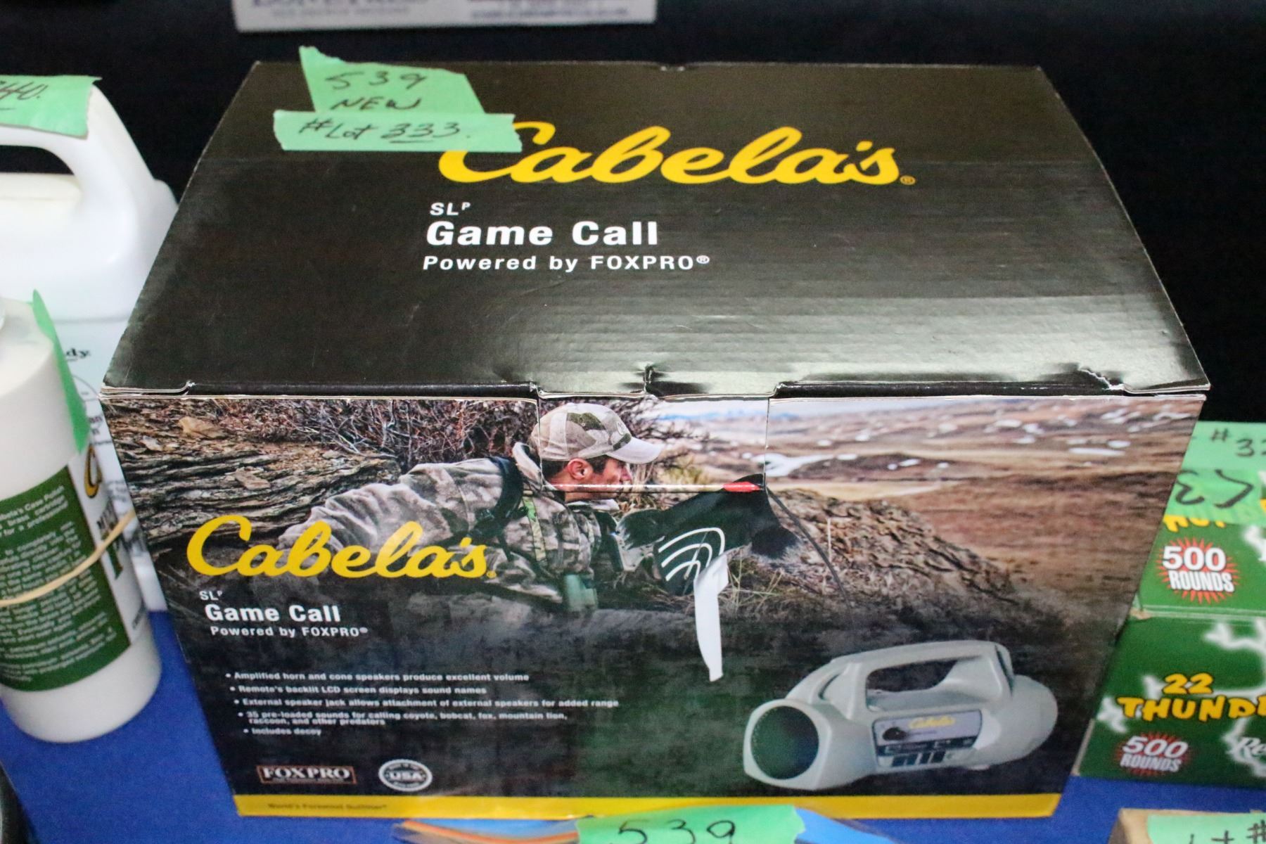 Cabela's Color Box Battery Operated Cabela's Game Call - New in a Box