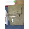 Image 1 : 2 prs. of Military Battle Dress Pants - Size 30 & 48
