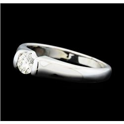 0.30 ctw Diamond Solitaire Ring - 14KT White Gold