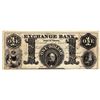 Image 1 : 1850 $1 Exchange Bank of Indiana Obsolete Bank Note