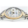 Image 7 : Rolex Mens 2 Tone 14K MOP Diamond 36MM Datejust Wristwatch