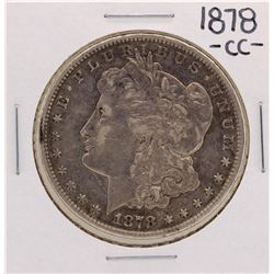 1878-CC $1 Morgan Silver Dollar Coin