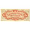 Image 2 : 1860 $5 Citizens' Bank of Lousiana at Shreveport Obsolete Bank Note